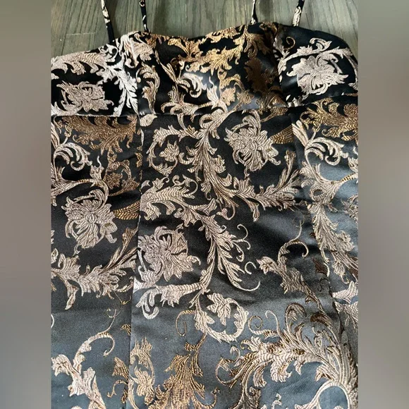 Urban Outfitters Sonia Jacquard Mini Dress Small - Picture 3 of 5